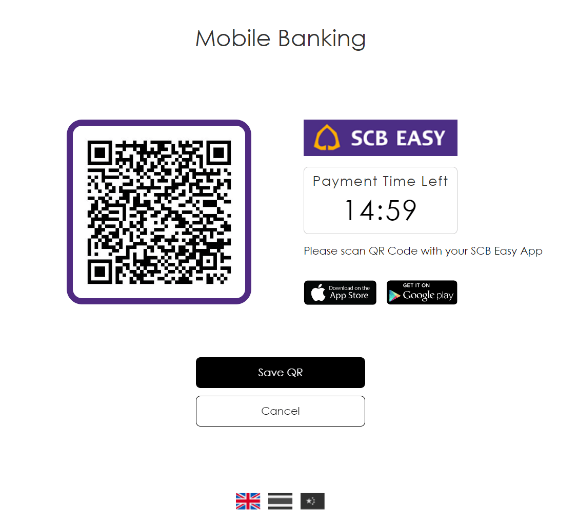 Payment Method SCB Easy